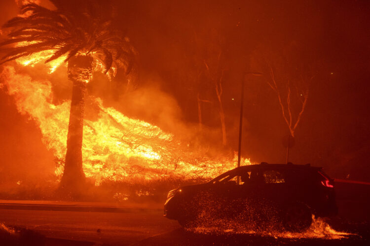 Malibu wildfire grows, thousands remain evacuated but firefighters get break from improving weather